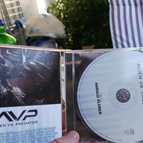 Alien vs Predator OST CD used