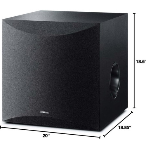 Yamaha NS-SW100 active subwoofer 10" 100W black