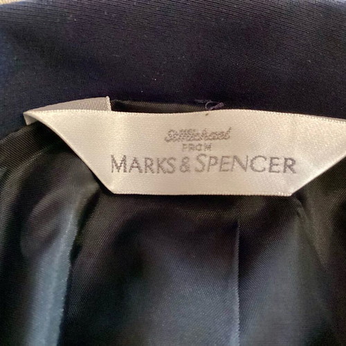 St Michael vintage skirt navy blue Marks & Spencer like new