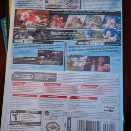 Super Smash Bros Wii used NTSC