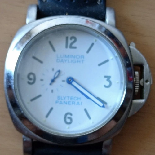 Panerai Luminor Daylight Slytech automatic watch used, steel