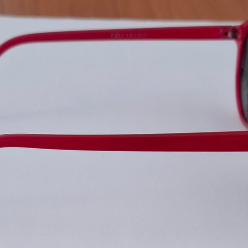 Round red sunglasses S/M unisex vintage style like new