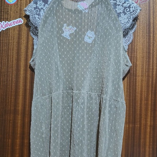 Lace Top beige size M used, like new