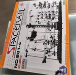 Spacerail Level 4 game used, missing 3 marbles