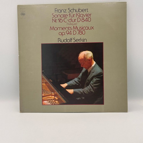 Franz Schubert Sonate Für Klavier Nr. 16 C-Dur D 840 Moments Musicaux Op. 94 D 780 vinyl used