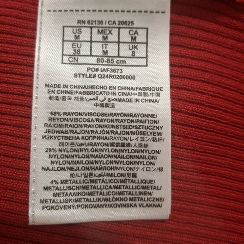 Guess sweater M red like new
