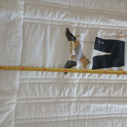 Anemos baby quilt new, approx. 135x105 cm