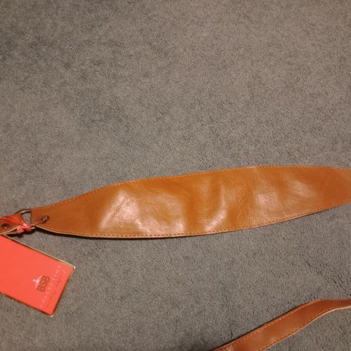 BSB Waist Belt new, adjustable, beige and brown