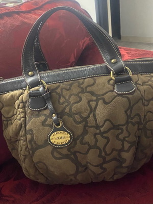 Tous handbag used, brown, 42x30 cm