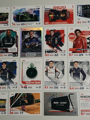 Topps Turbo Attax F1 2024 authentic cards, pack of 20, new