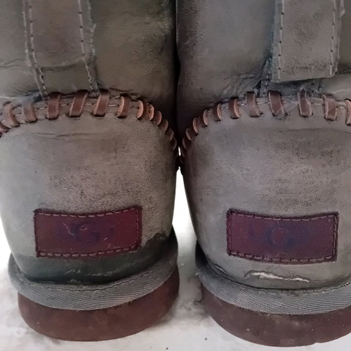 Ugg boots used, size 40, warm