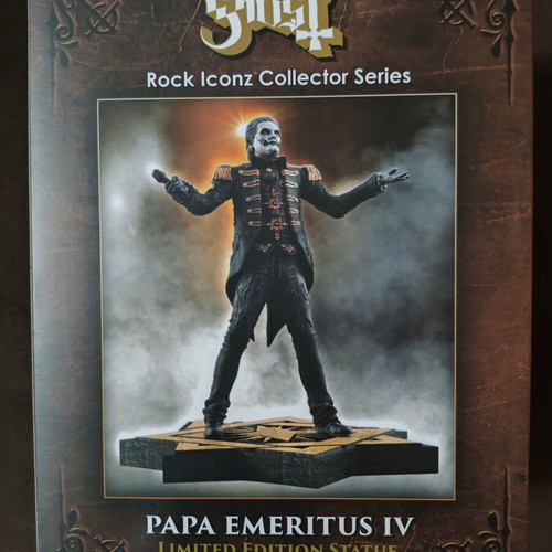 Ghost Papa Emeritus IV Military Jacket Rock Iconz Statue new