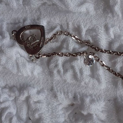 Folli Follie necklace and bracelet set 925 silver with box