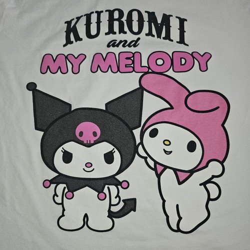 Kuromi T-shirt like new, size 10-12 years, white