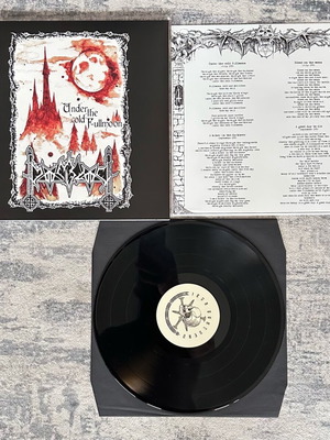Moonblood Under the Cold Fullmoon LP καινούργιο μαύρο βινύλιο με insert