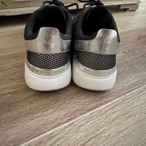 Michael Kors athletic shoes like new, size 40.5, black and silver