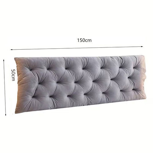 Velvet pillow for bed headboard new