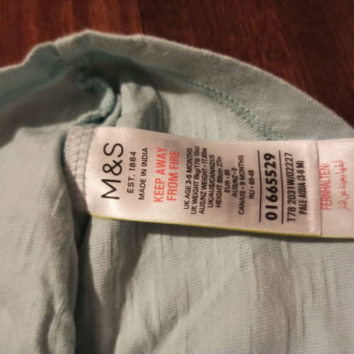 Baby blouses like new, set of 4, 3-6 months