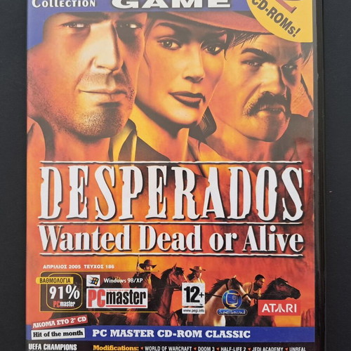 Desperados: Wanted Dead or Alive PC game like new