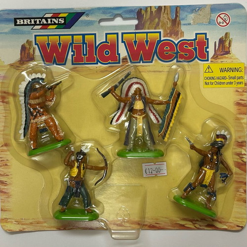 Britains 2004 Wild West plastic toy soldiers new