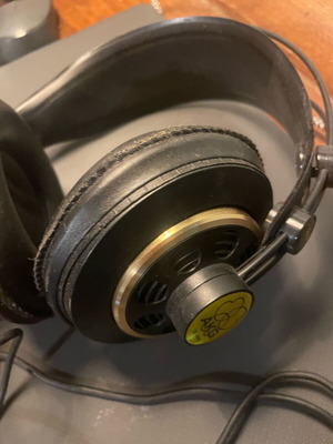 Akg K240 Studio headphones used, wired