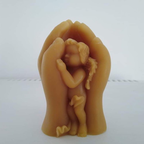 Angel Candle made-to-order from pure beeswax