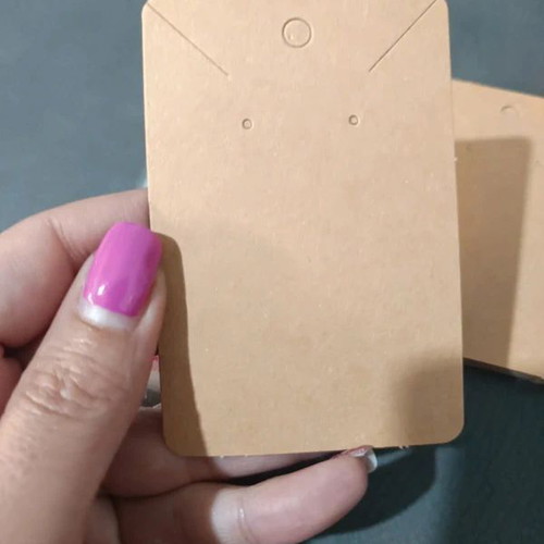 Paper Display Cards for Earrings and Necklaces, Pack of 15, New