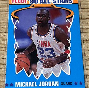 Κάρτα Michael Jordan Fleer 1990 All star