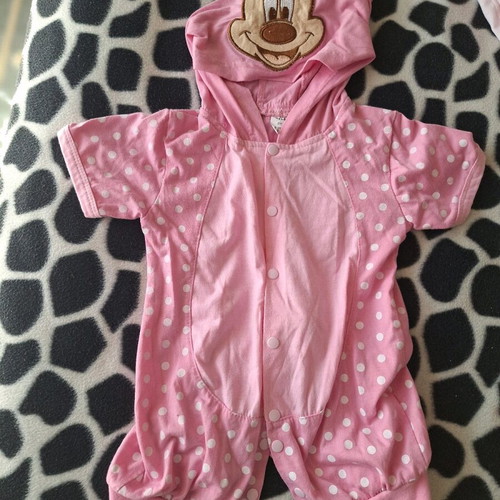 Baby Minnie summer romper like new for girl 6-9 months