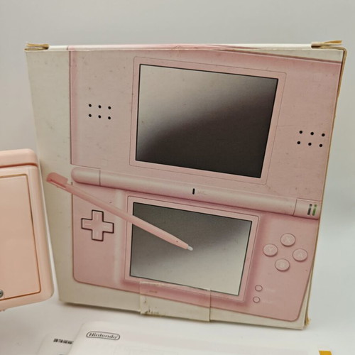 Nintendo DS Lite pink used with box and USB charger
