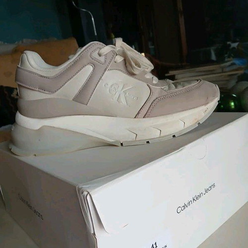 Calvin Klein Jeans sneakers like new, size 41, beige