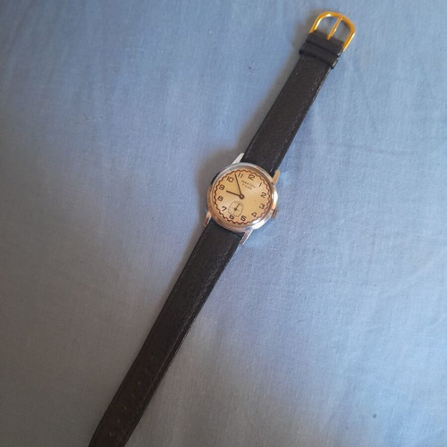Marten vintage mechanical wristwatch used, 17 rubies, 1940s-50s