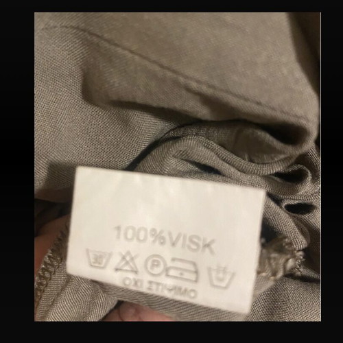 Iso summer backless dress used, khaki, size M