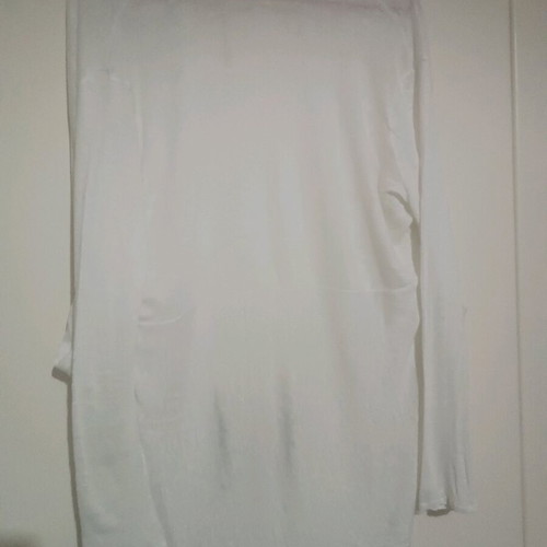 Zara white cardigan like new, spring with side pockets