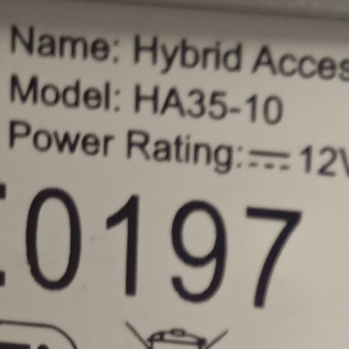 Cosmote hybrid access point with SIM card port