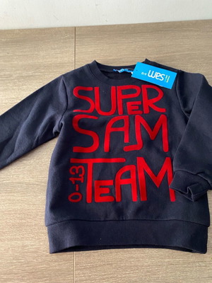 Children's sweatshirt Sam 0-13 new, blue