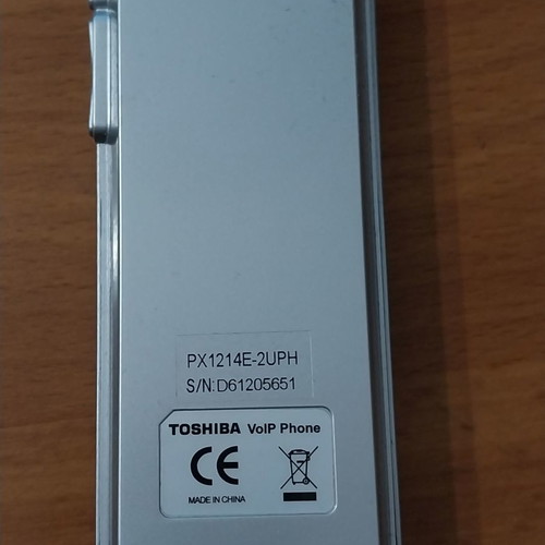 Toshiba VoIP phone like new with USB connection silver