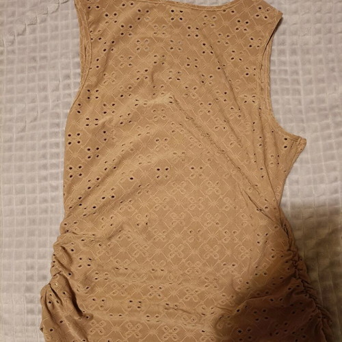 Set of two tops new, pink and green, with elastic hem