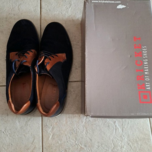 Cricket leather shoes size 44 like new, Greek made