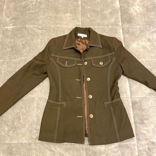 Vintage dark brown jacket like new
