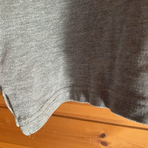 Men's T-shirt 100% cotton gray like new, size M
