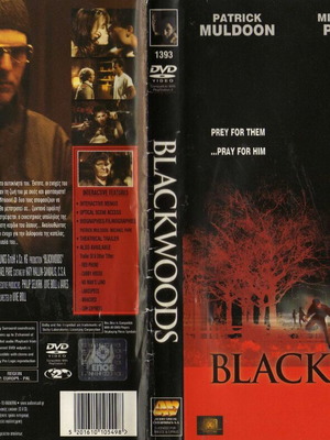 Blackwoods DVD used, drama thriller with subtitles