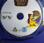 Walt Disney Beauty and the Beast DVD used, dubbed with Greek subtitles