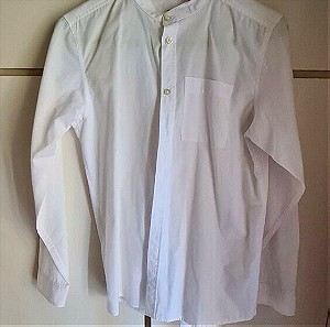 Λευκό πουκάμισο Benetton (160cm)