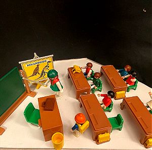 Playmobil σχολείο vintage