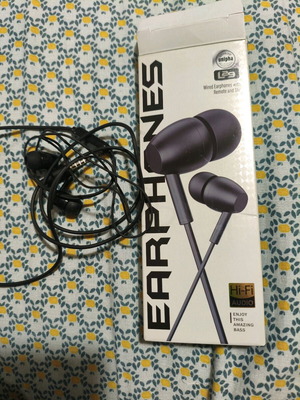 Headphones wired new, set of 5