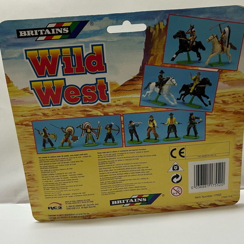 Britains 2004 Wild West plastic soldiers new