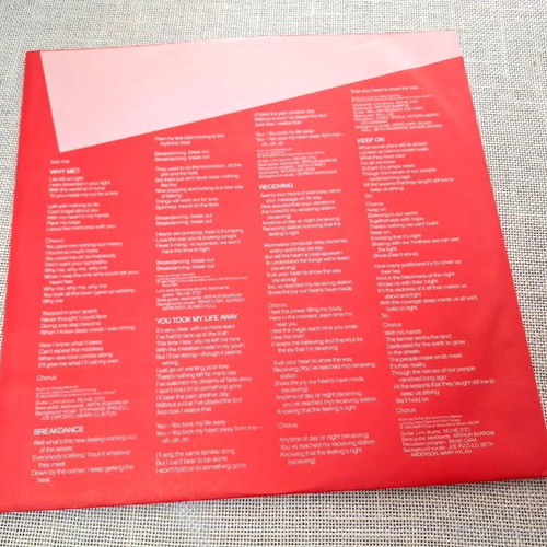 Irene Cara What A Feelin' LP like new, electronic genre