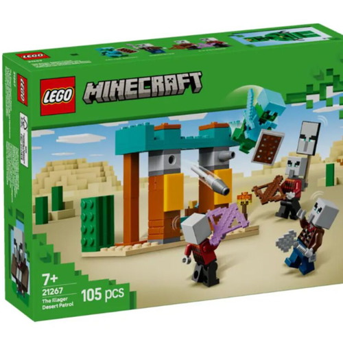 Lego Minecraft The Illager Desert Patrol (21267) new