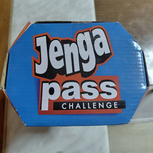 Jenga Pass Challenge Hasbro game